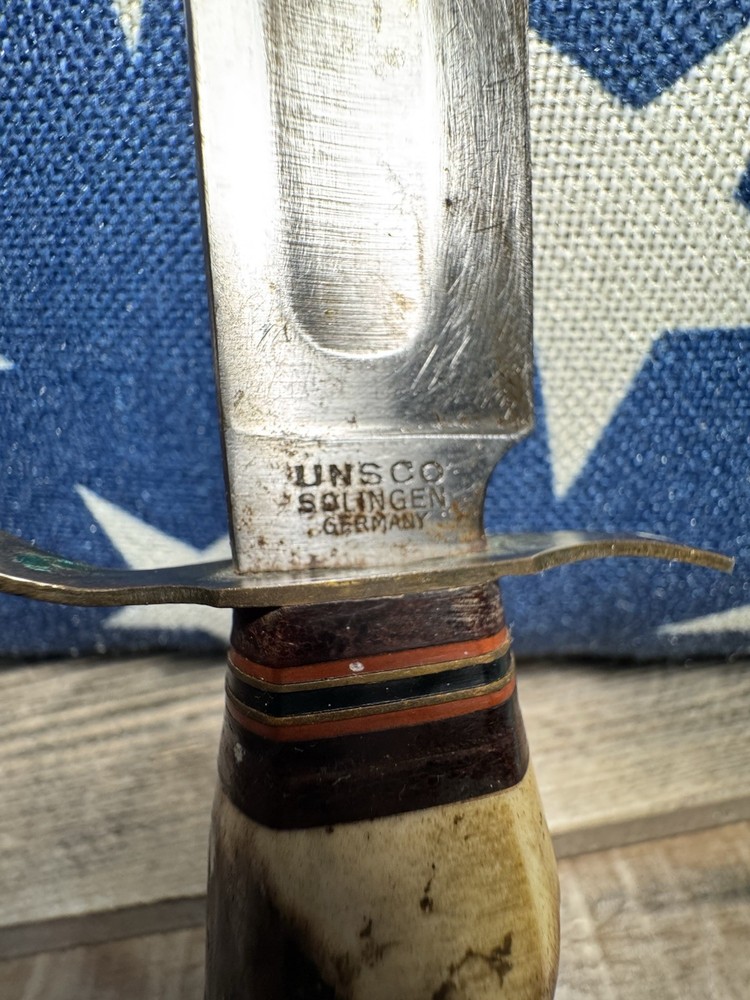 UNSCO Solinger Bone Hunting Knife