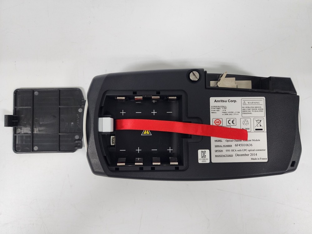 Anritsu MT9090A Network Master, MU909020A Optical Channel Analyzer Module, CWDM