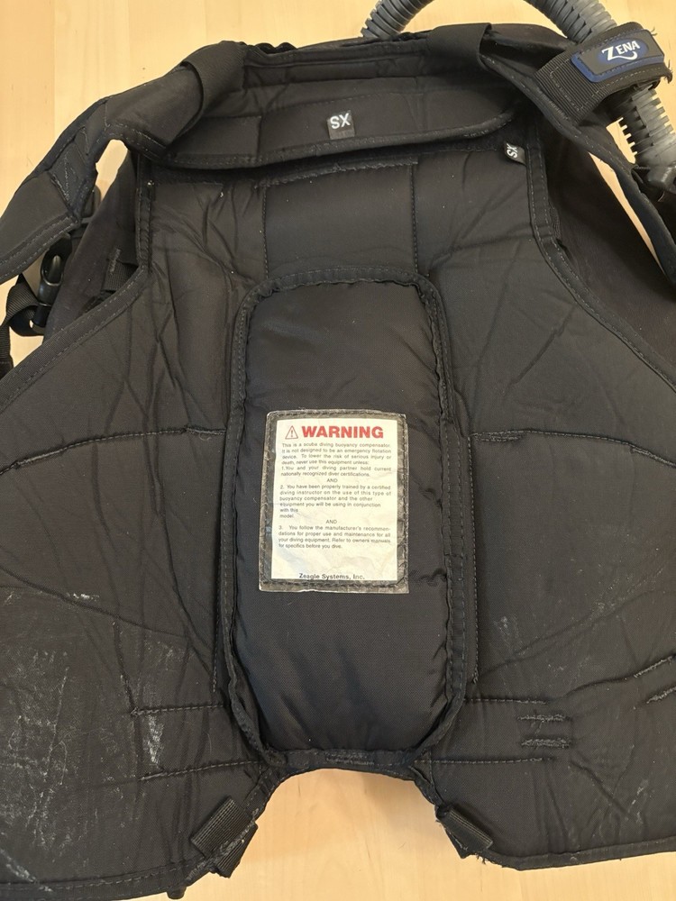 Extra small, Black Zeagle, Scuba BCD