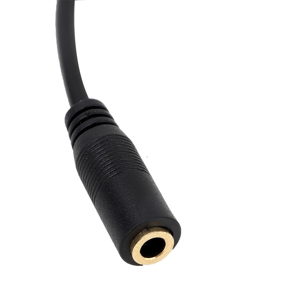 Mini USB To 3.5mm Microphone Adapter Cable For Camera