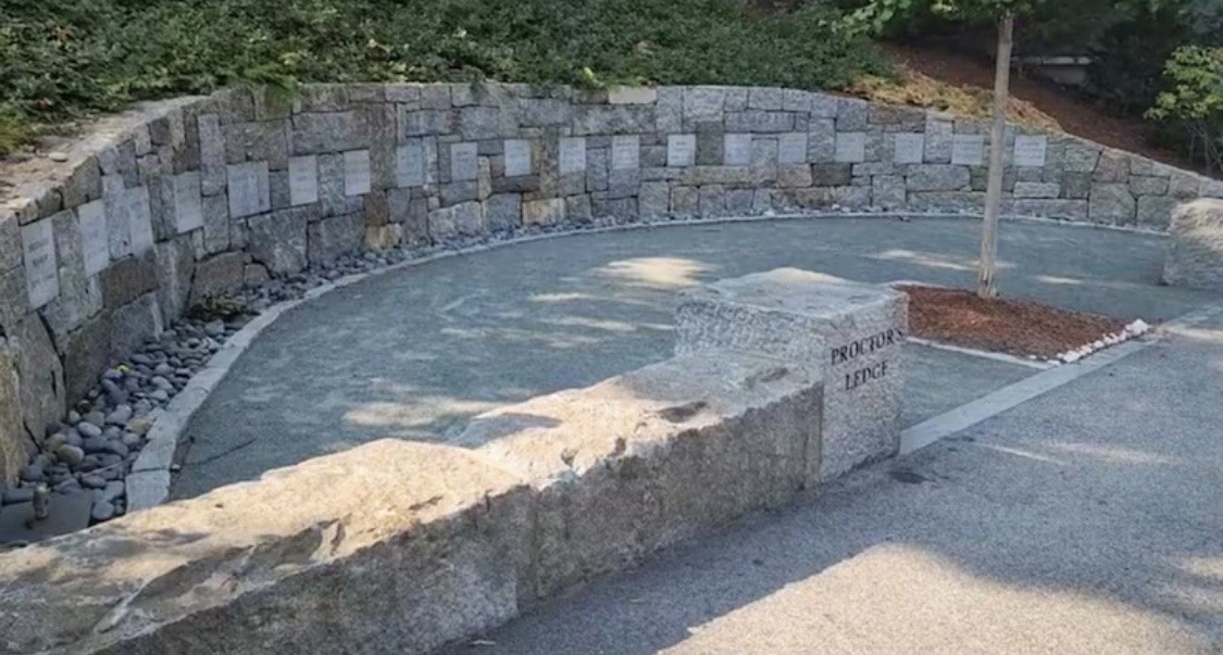 Salem Witch Trials Authentic Soil Sample with COA Proctors Ledge