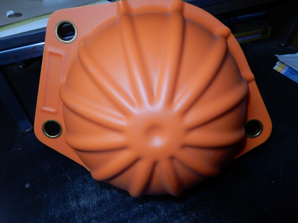 NAVY BUOYS, CORNING GLASS, ORANGE, FLOATABLE