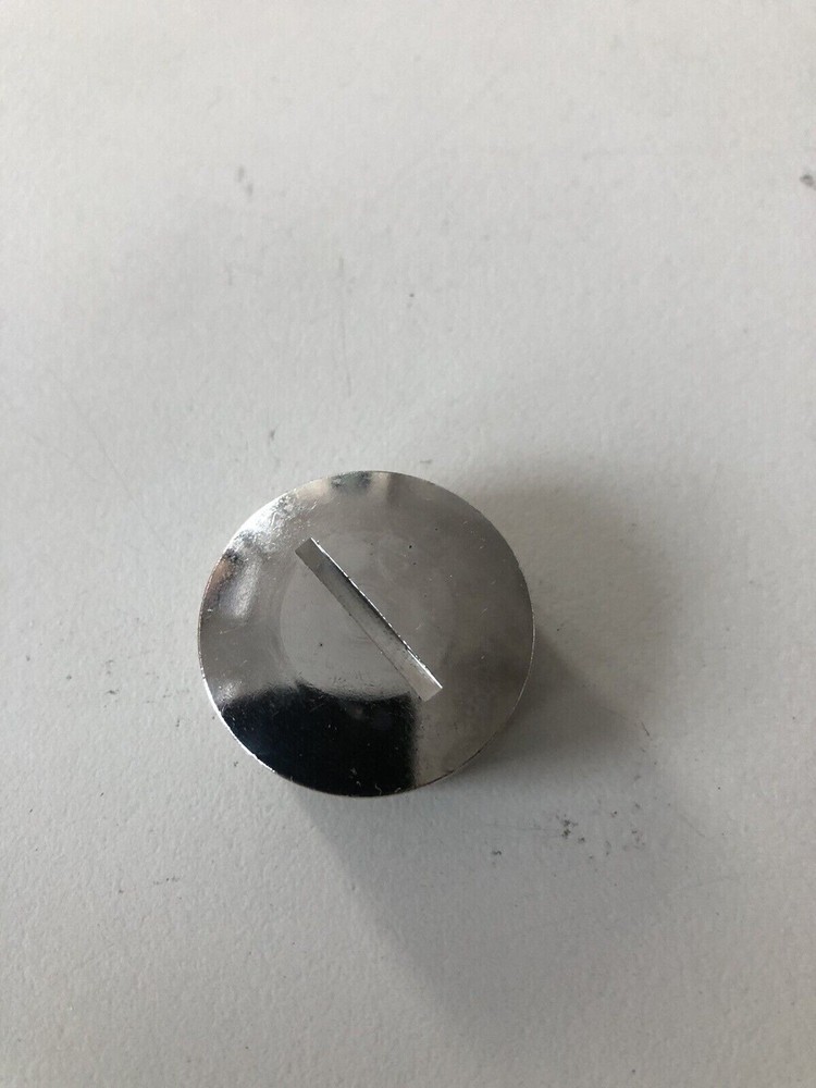 Sealing screw plug blind plug brass nickel-plated PG7