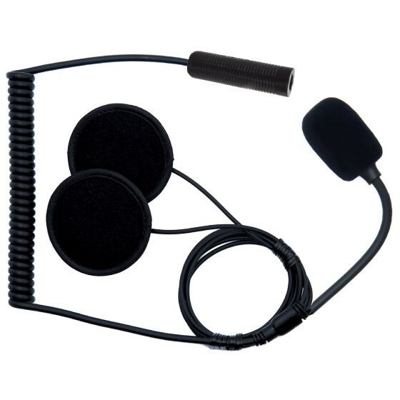 ZeroNoise Open Face Helmet Intercom Headset Connector Female