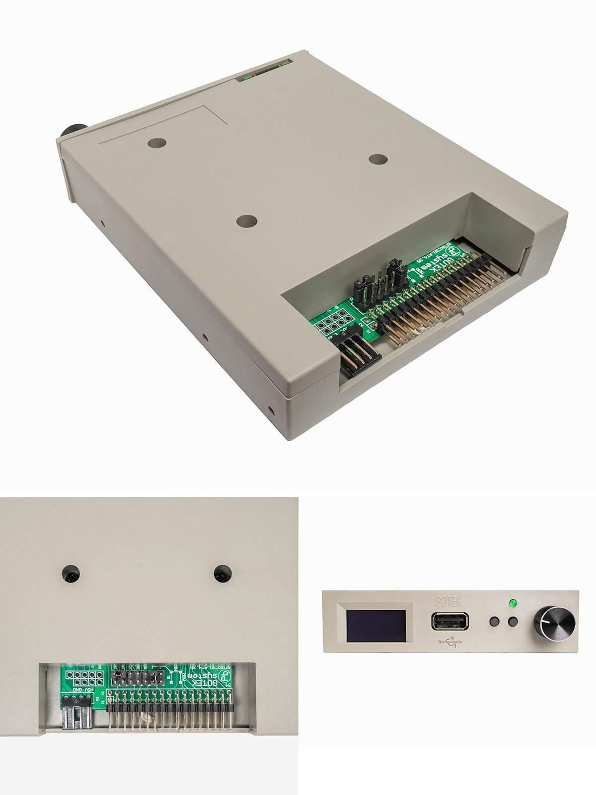 Gotek Floppy Drive Emulator / Rotary Encoder OLED Flash Floppy Drive