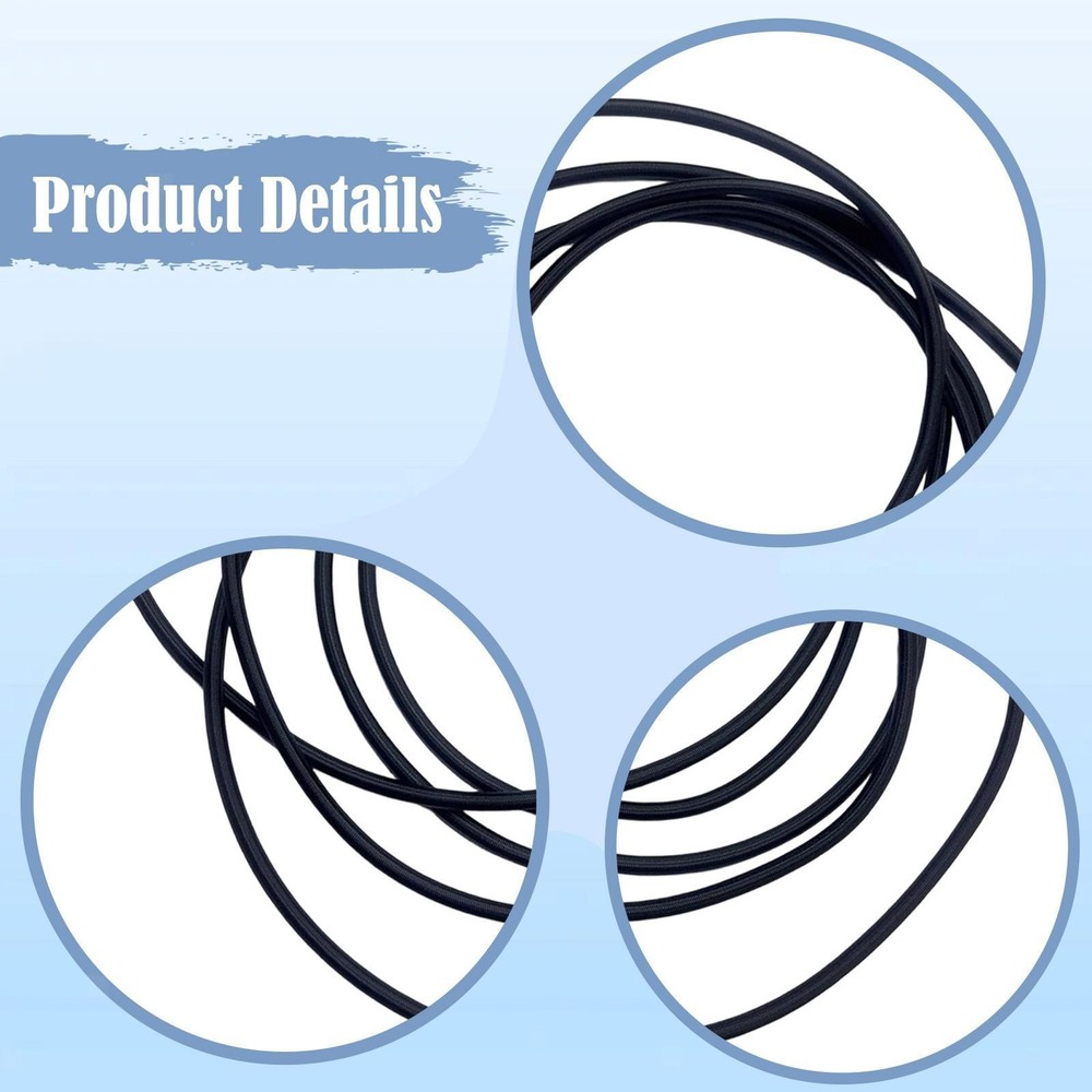 Rowing Machine Elastic Rope Stretch String Easy to Use Practical Pull Rope