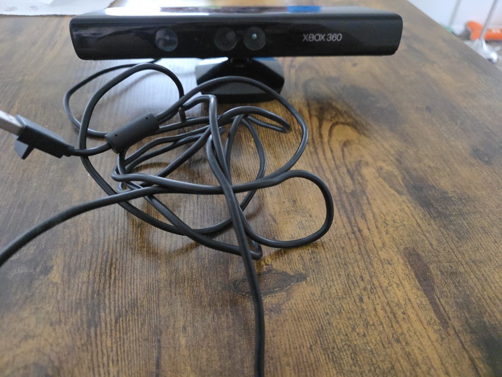 Microsoft Xbox 360 Kinect Motion Camera Sensor Black Wired USB 6ft Cable