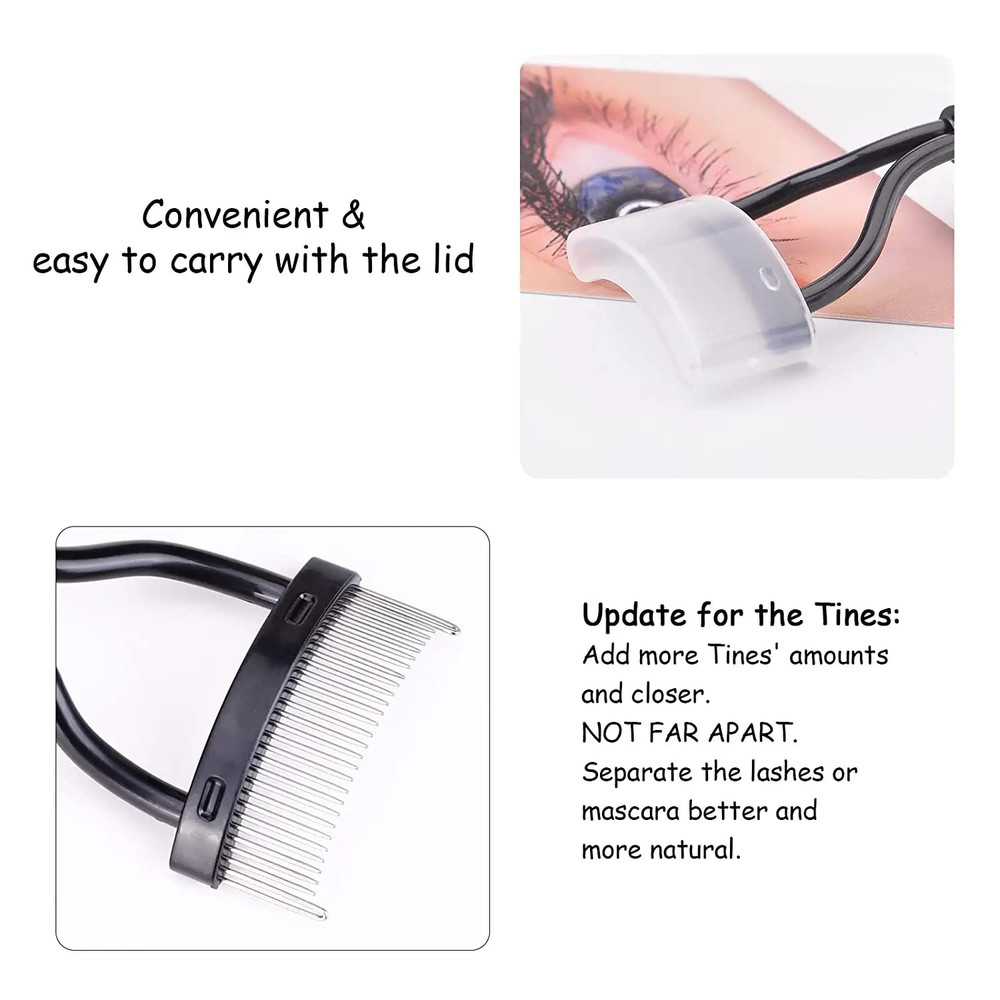 Eyelash Comb & Separator - Arc Design Mascara Applicator Tool (1PC)