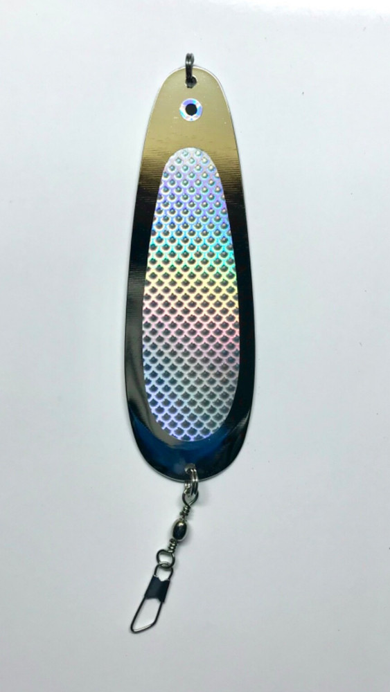 Kokanee Dodger: “SILVER PRISM" / nickel