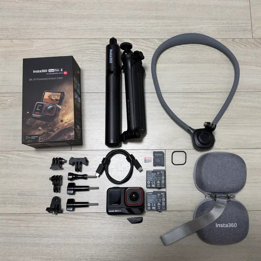 Insta360 Ace Pro 2 Action Camera & Accessories Set