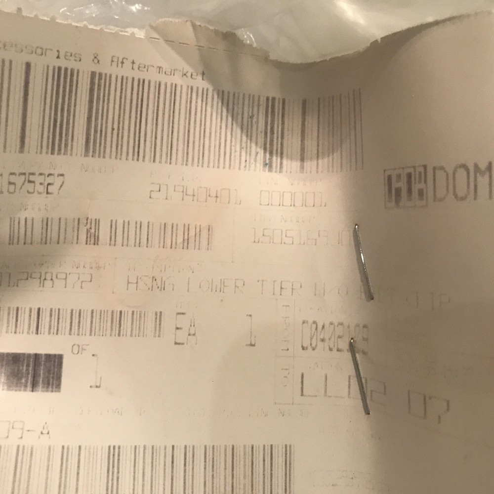 Motorola HT90 Replacement Plain Basic Housing Lower Tier 1505169J03