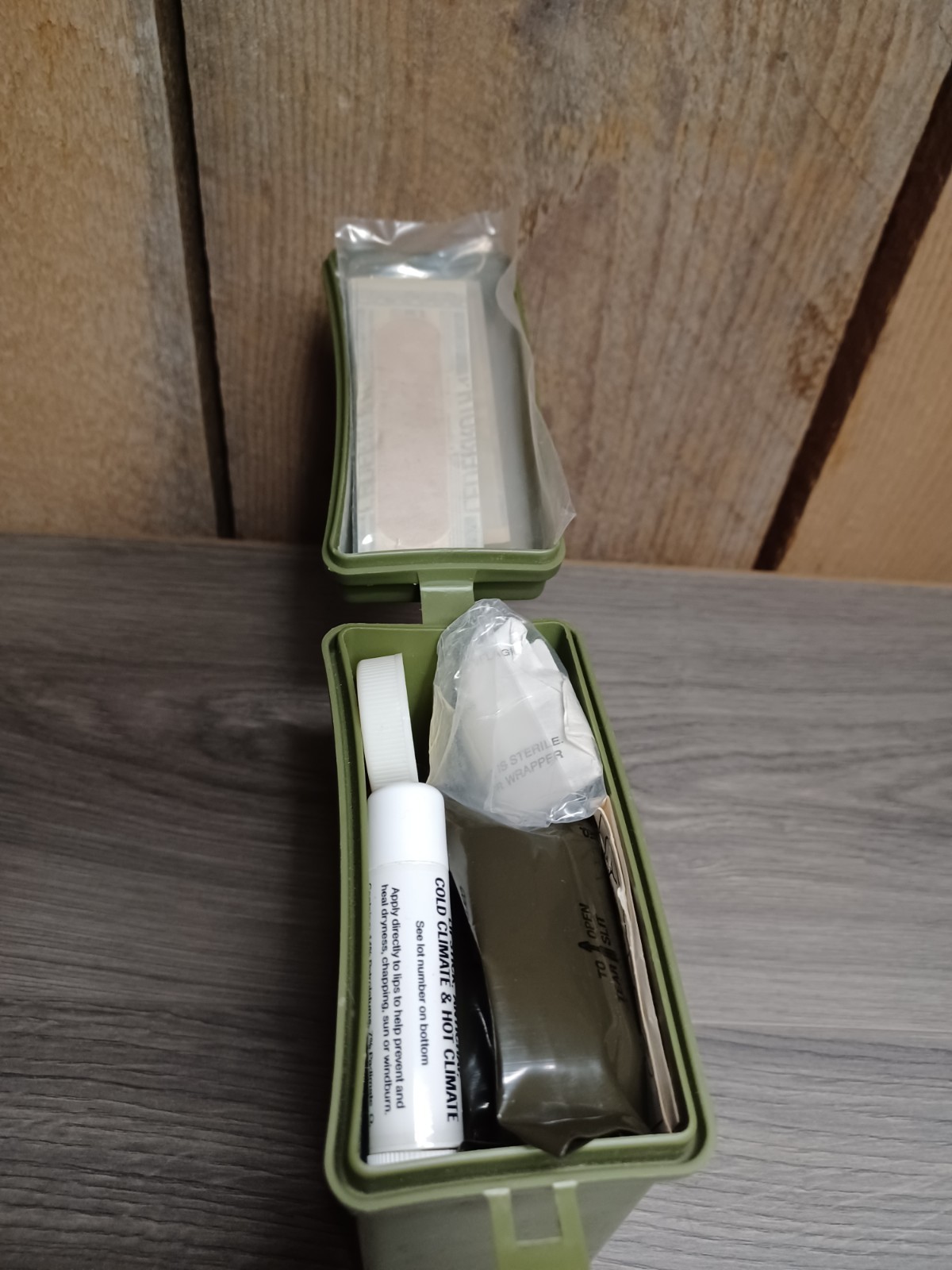 Vintage Military First Aid Kit