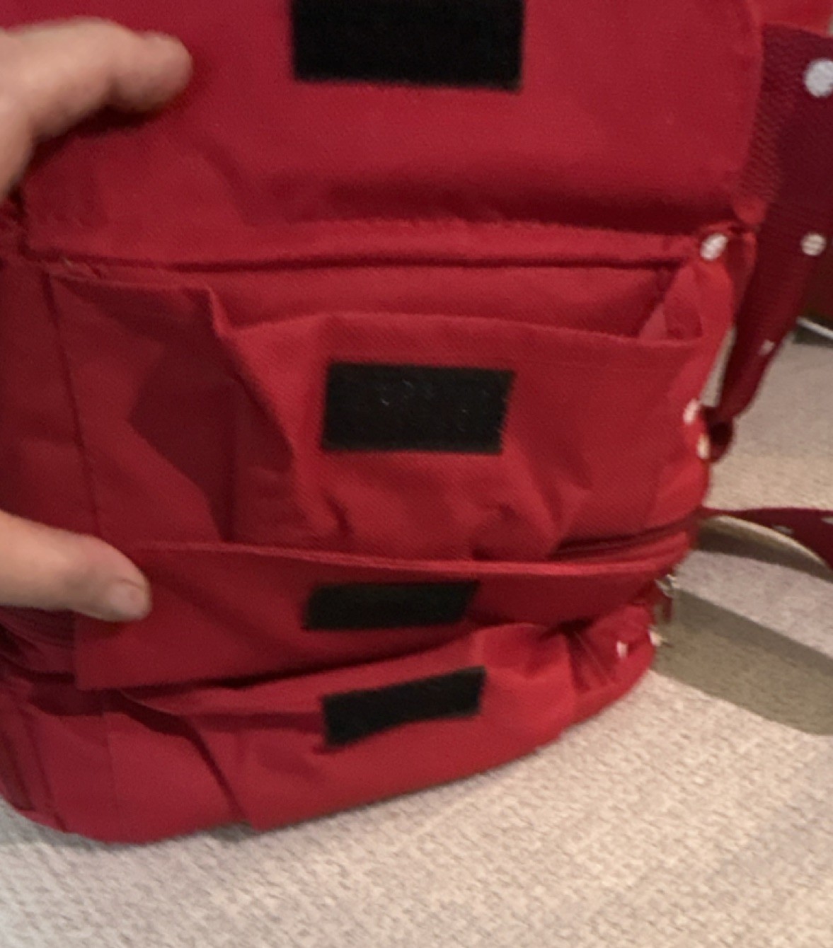 Temp-tations Presentable Ovenware Red Polka Dot Pans, Lids, Racks, Carrier