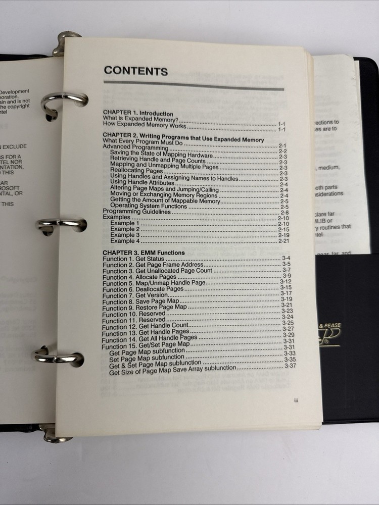 Lotus 1-2-3 Release 2.01 Master System Disk LIM EMS 4.0 Technical Manual Binder
