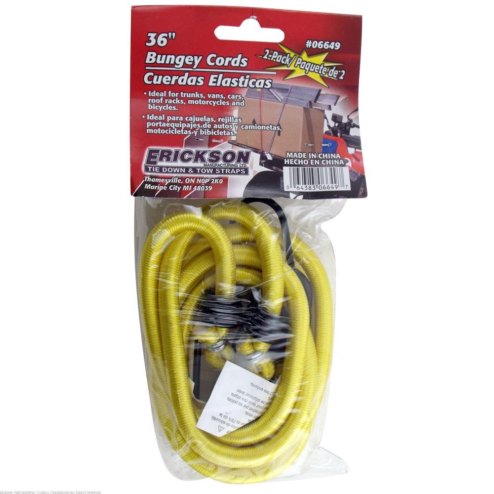 Erickson 36" Bungee Cords 2Pcs 06649