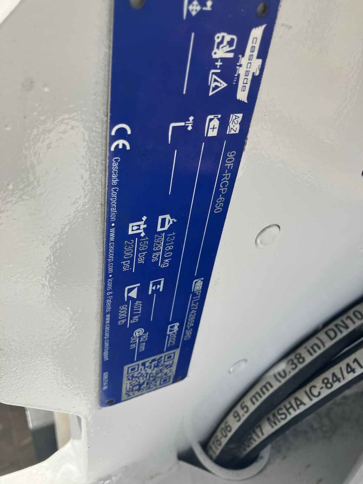 2022 Hyster S120FTPRS 12000lb Used Forklift Triple Mast Paper Roll Clamp