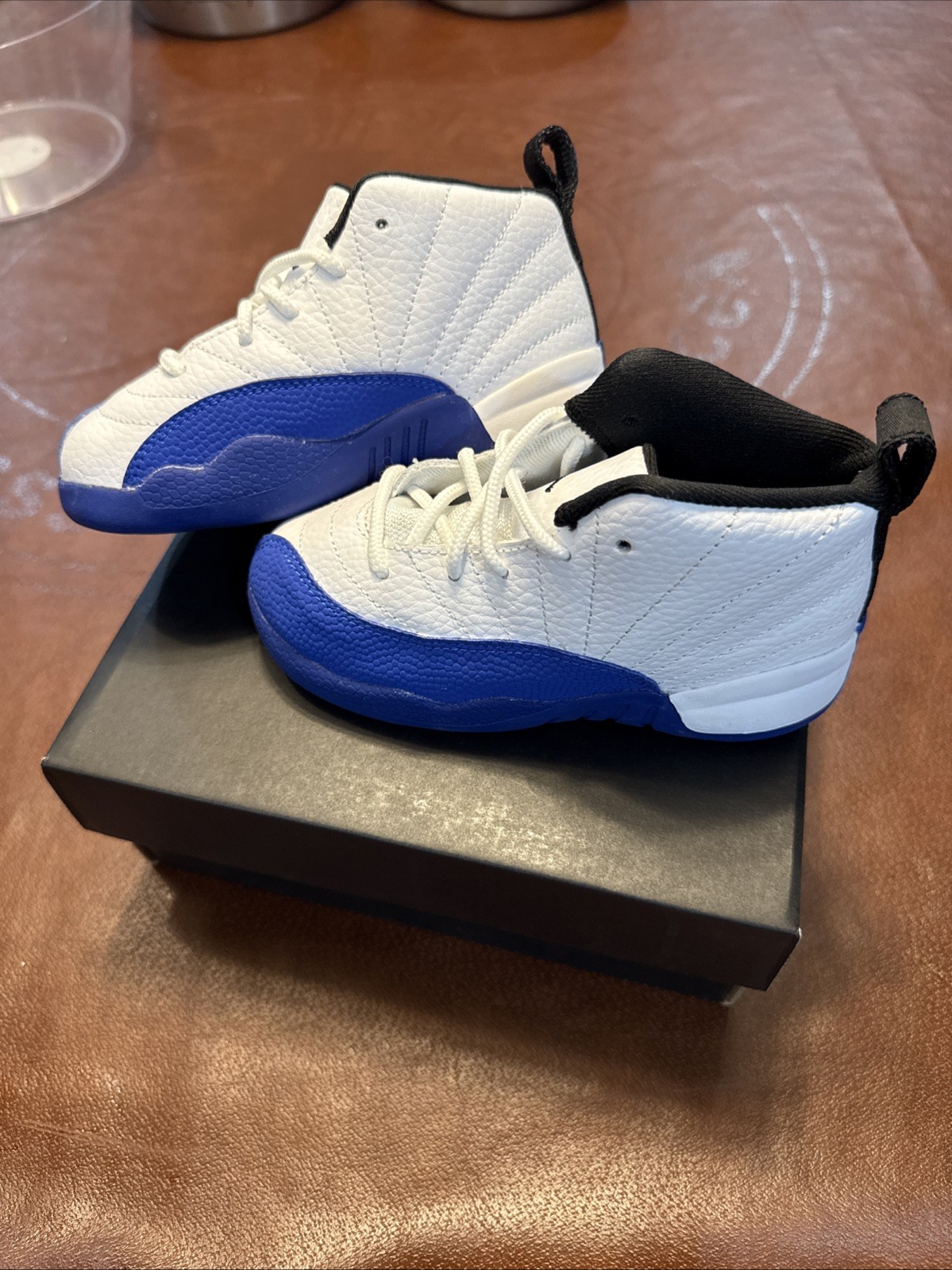 Jordan 12 Retro (TD) “Blueberry” - White/Black-Game Royal (US 10c) - 850000-140