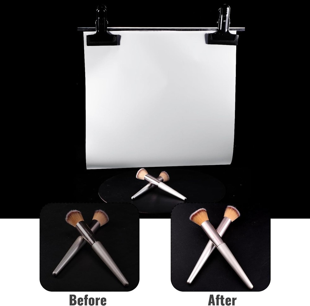 Barydat 12 Pcs Diffusion Film Filter Sheet 16x20'' Lighting Diffuser White