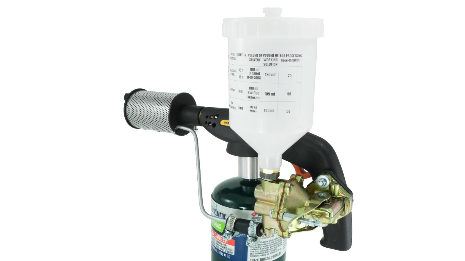 VAROMORUS OXALIC ACID PROPANE FOGGER VAPORIZER BEEKEEPING TOOL VAROMOR