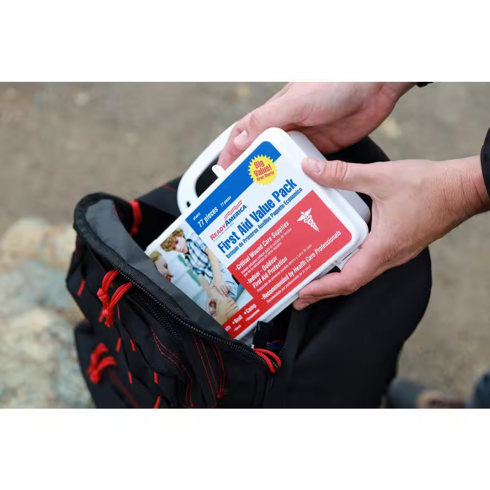77-Piece First Aid Kit