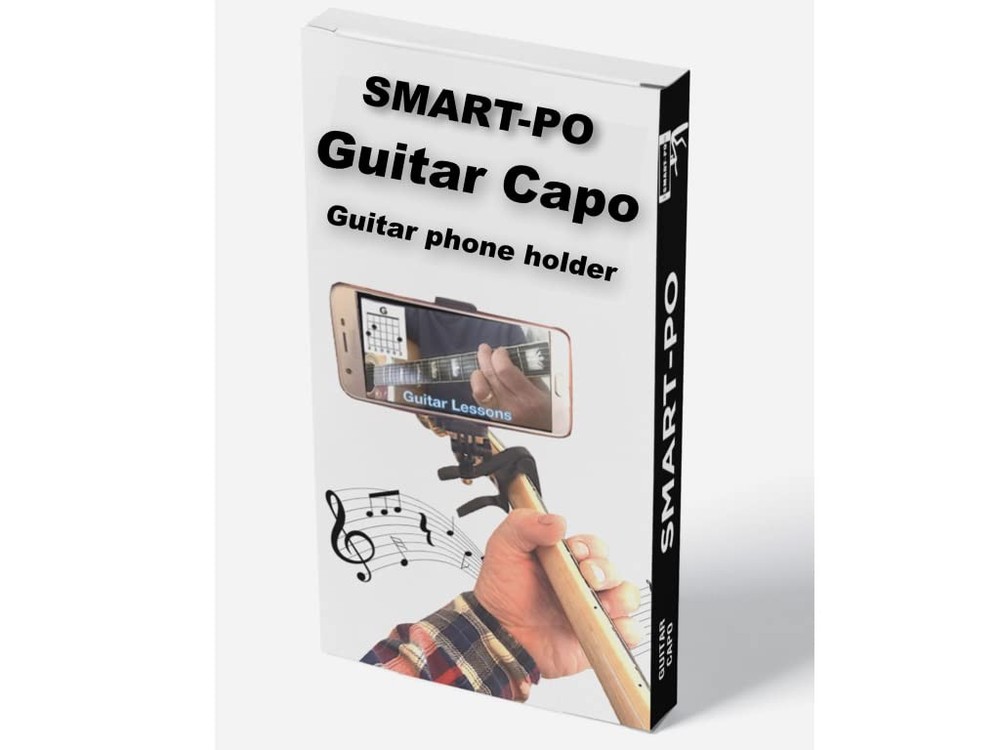 Smart Guitar Capo for Smartphone | Compatible Dock for Android & iPhone Users