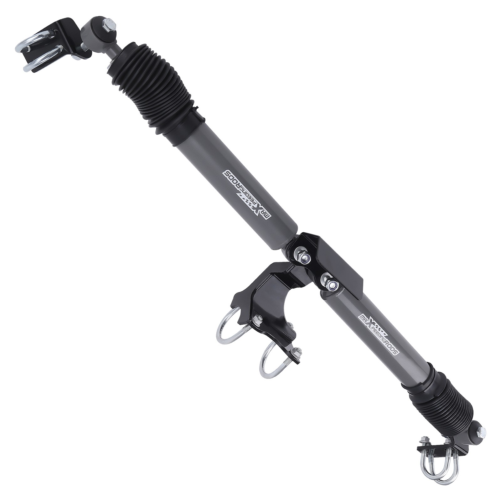 Bolt-on Dual Steering Stabilizer for Jeep Wrangler JK 2007-2017 Front 2-8"