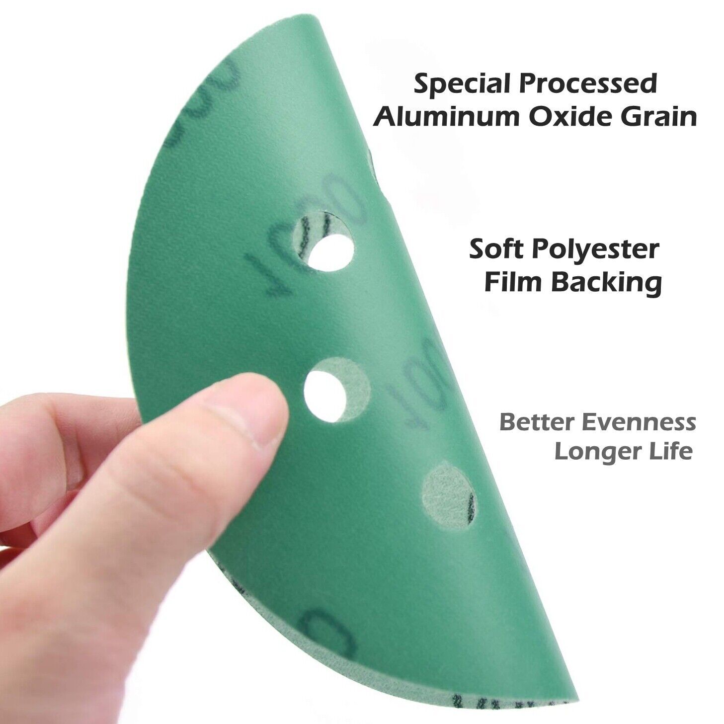 400-10000 Grit Wet Dry Hook Loop Orbital Sander Paper Round Sanding Discs 5inch