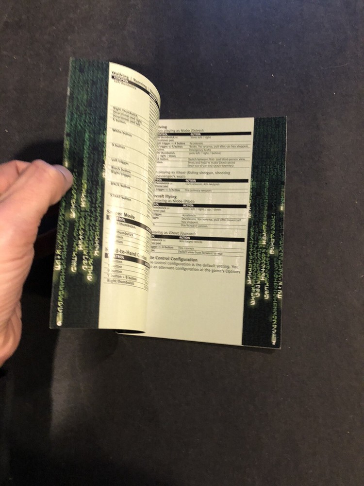 enter the matrix Xbox manual Only