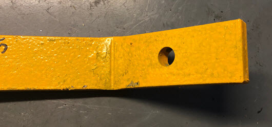 TONUTTI TEDDER TINE ARM, HAYMASTER TEDDER TINE ARM GT500 TEDDER