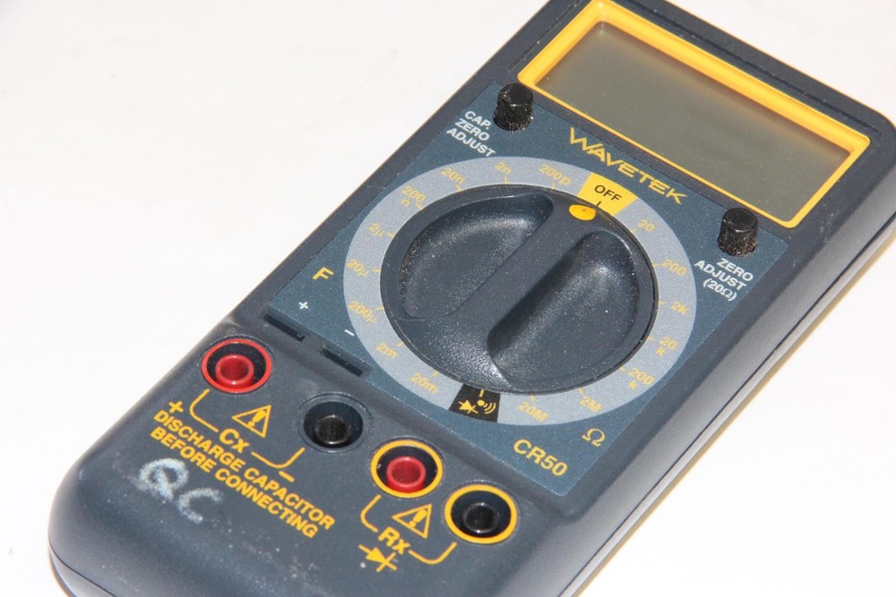 WAVETEK CR50 Full Range Capacitance & Resistance Meter