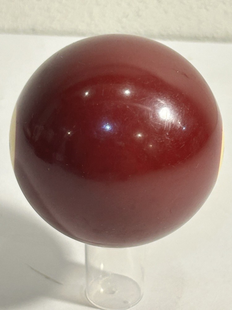 VTG Replacement Billiard Pool Ball 2 1/4" Diameter Standard # 7 Solid Maroon