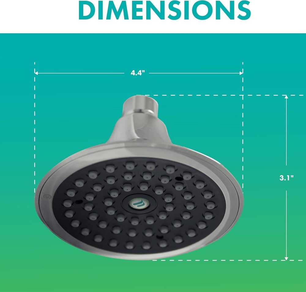 1.5 GPM Sava Fixed-Mount Showerhead Finish: Chrome