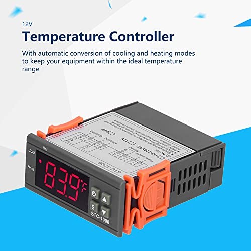 Digital Temperature Controller, -1000 Cooling and Heating Temperature 12V