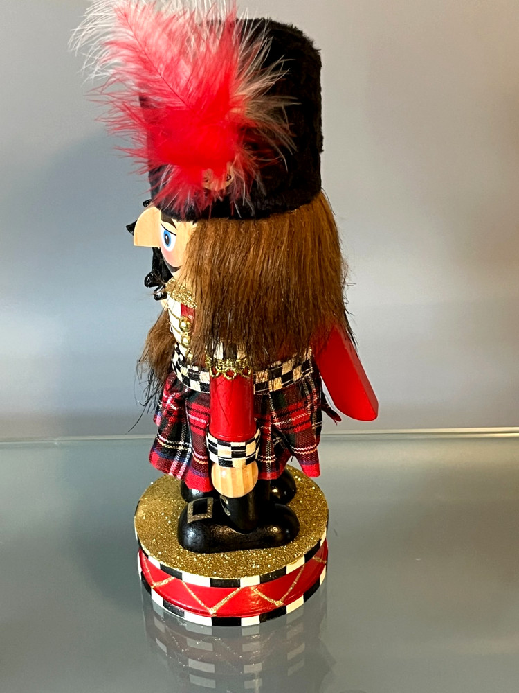 MacKenzie - Childs Tartastic Scottish Nutcracker