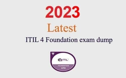 ITIL 4 Foundation dump GUARANTEED (1 month update)