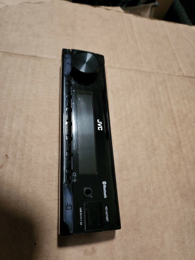 JVC KD-X270BT FACEPLATE ONLY TESTED