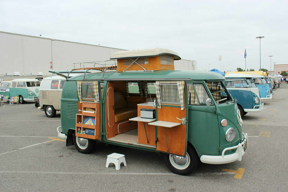 VW TYPE 2 BUS 1964-1973 WESTFALIA POP-TOP RUBBER HOLD DOWN STRAP SOLD EACH