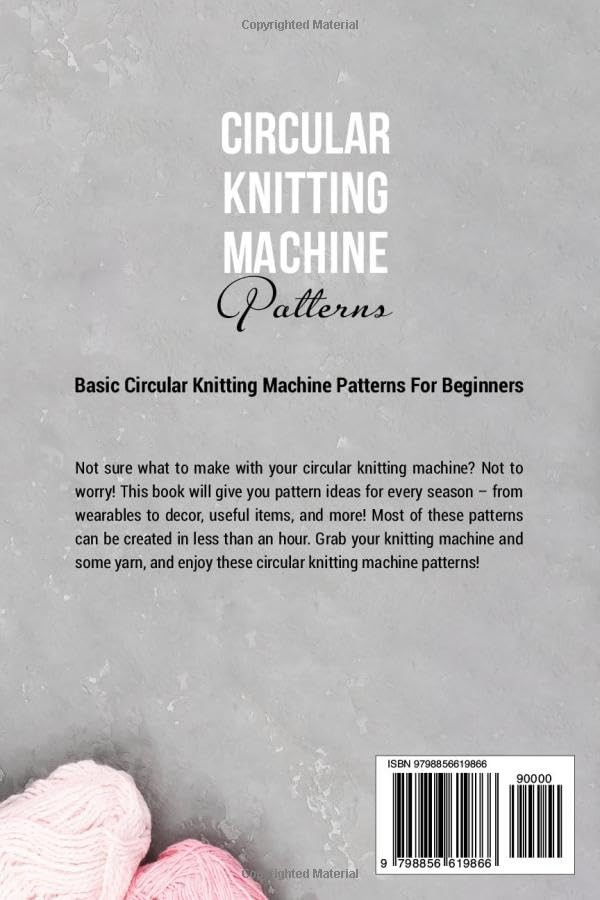 Circular Knitting Machine Patterns: Basic Patterns...