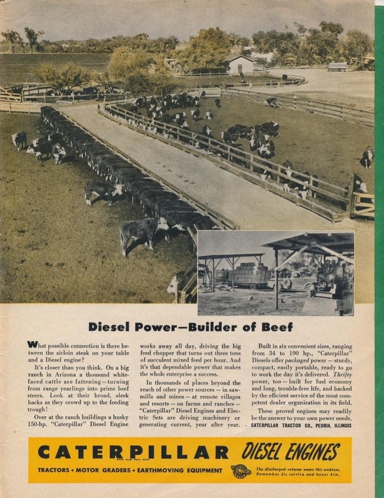 Magazine Ad - 1946 - Caterpillar (#2)