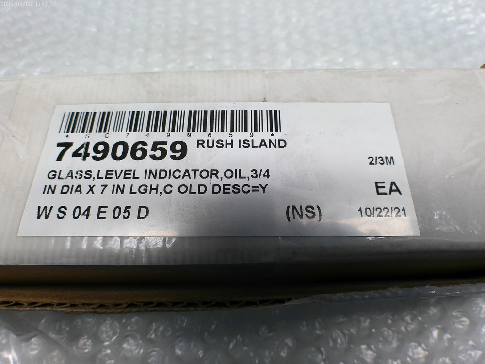 INDUSTRIAL SPARE 7490659 3/4 LEVEL INDICATOR NSNP