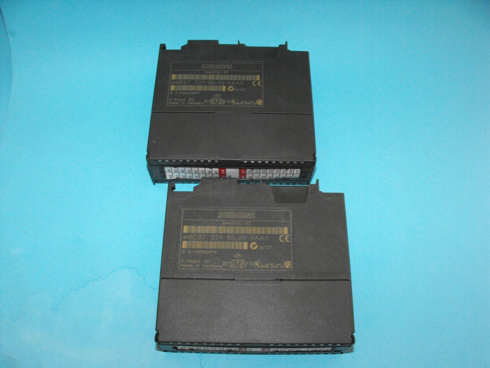 Siemens Simatic 321-1BL00-0AA0.S7 1P 6ES7.Digital Input Module.(LOT2PCS).USED.