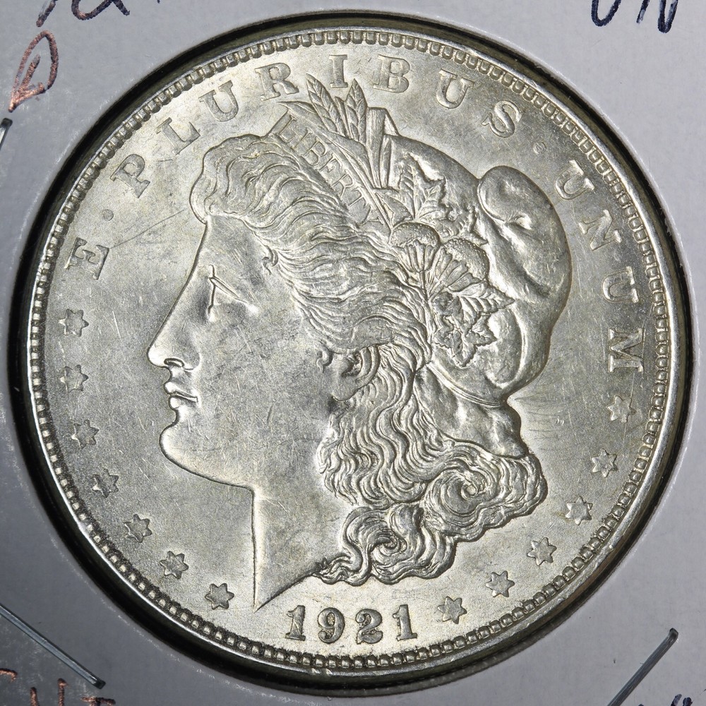1921-D Morgan Silver Dollar CHOICE UNC *UNCIRCULATED* MS E337 INE