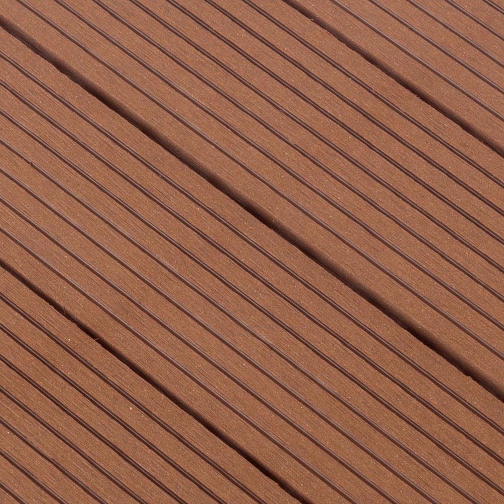 6-Pack Composite Outdoor Tiles, Brown