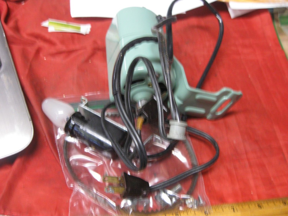 Dressmaker Sewing Motor Light Socket On/Off Switch MATSUSHITA Unknown Model #