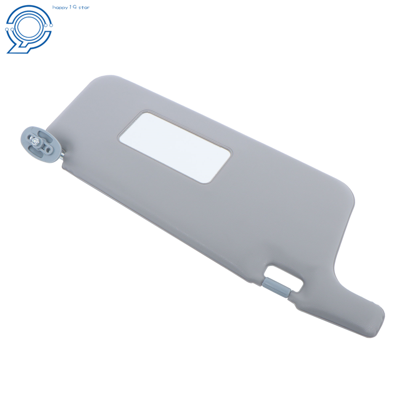 Driver Left+Right Passenger Sun Visors For 1996-2001 Honda Civic Gray Color LHD