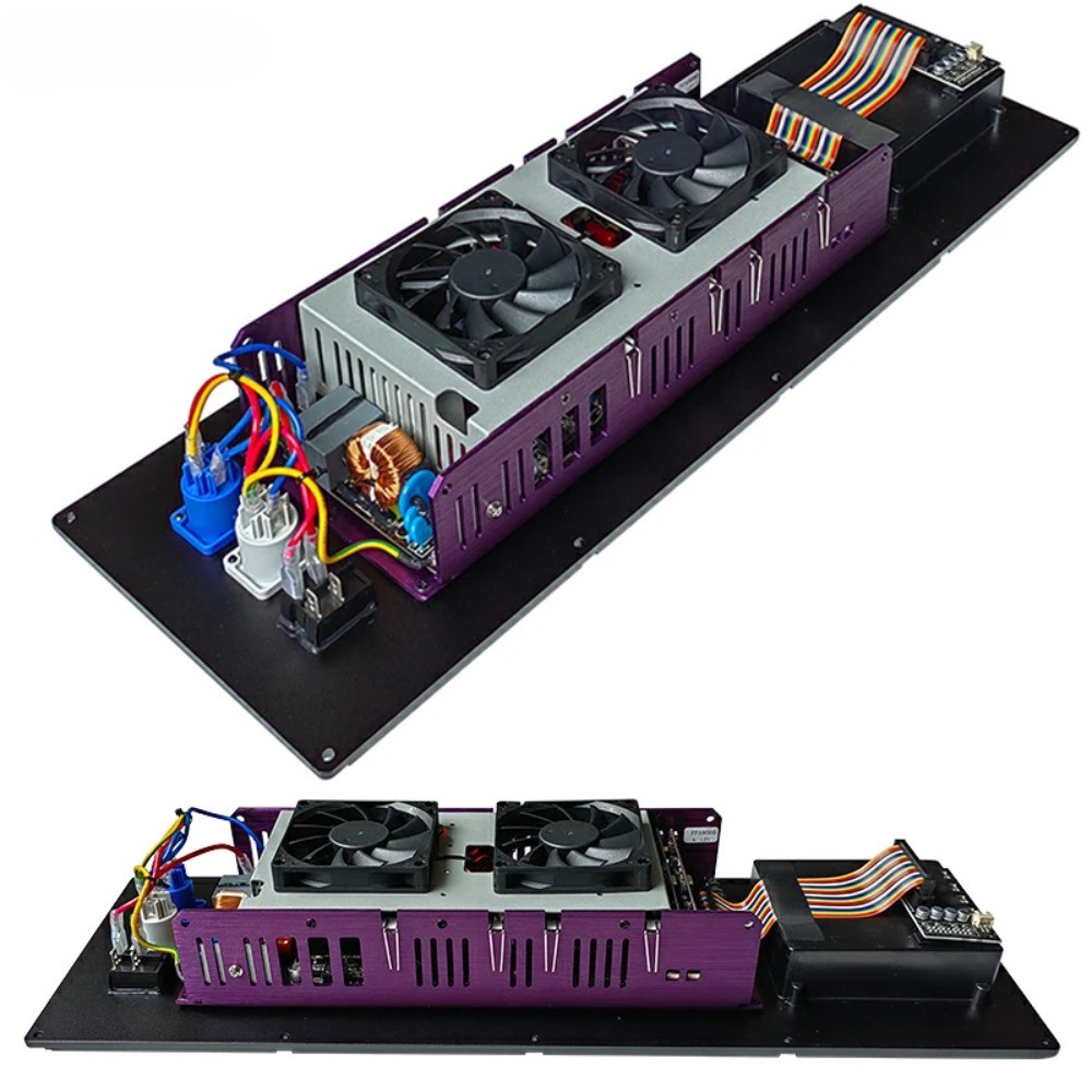 Professional Grade Class D 6000W 4-Channel Active Module High Quality Amplifier