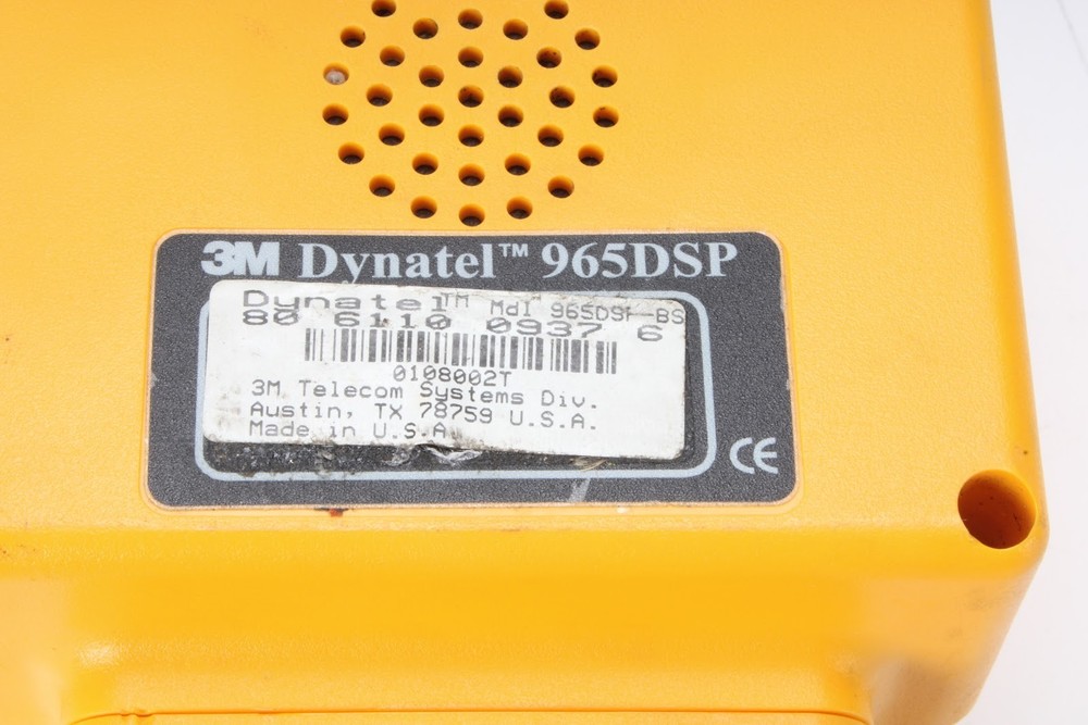 3M Dynatel 965DSP-BS Subscriber Loop Analyzer for POTS and Wideband Testing-Fair