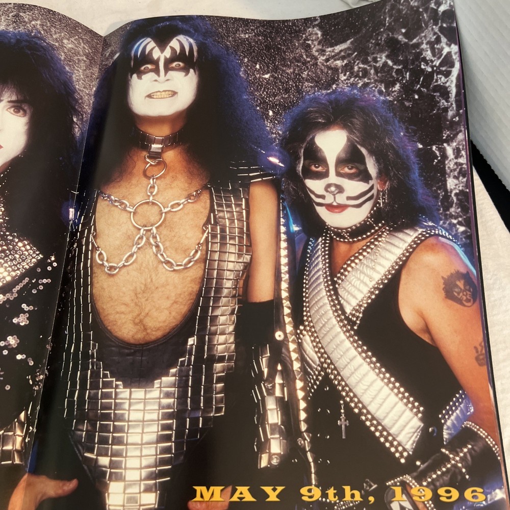 KISS -Alive/Worldwide 1996-97 Black Concert Program Tour Booklet