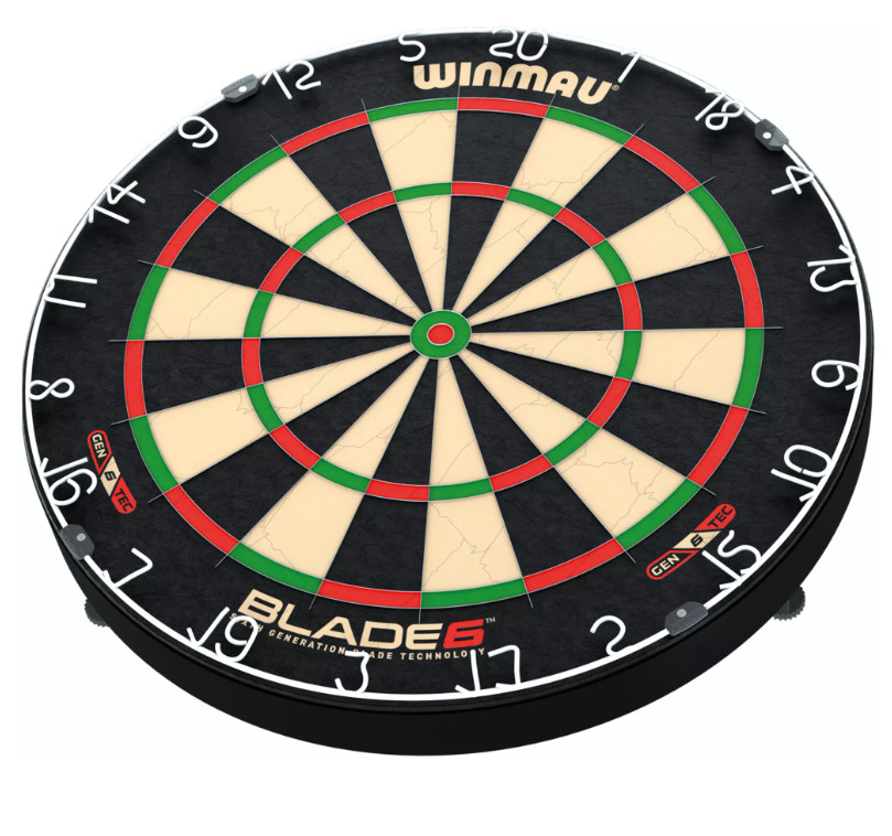 NWT WINMAU Blade 6 Dartboard WDF Standard