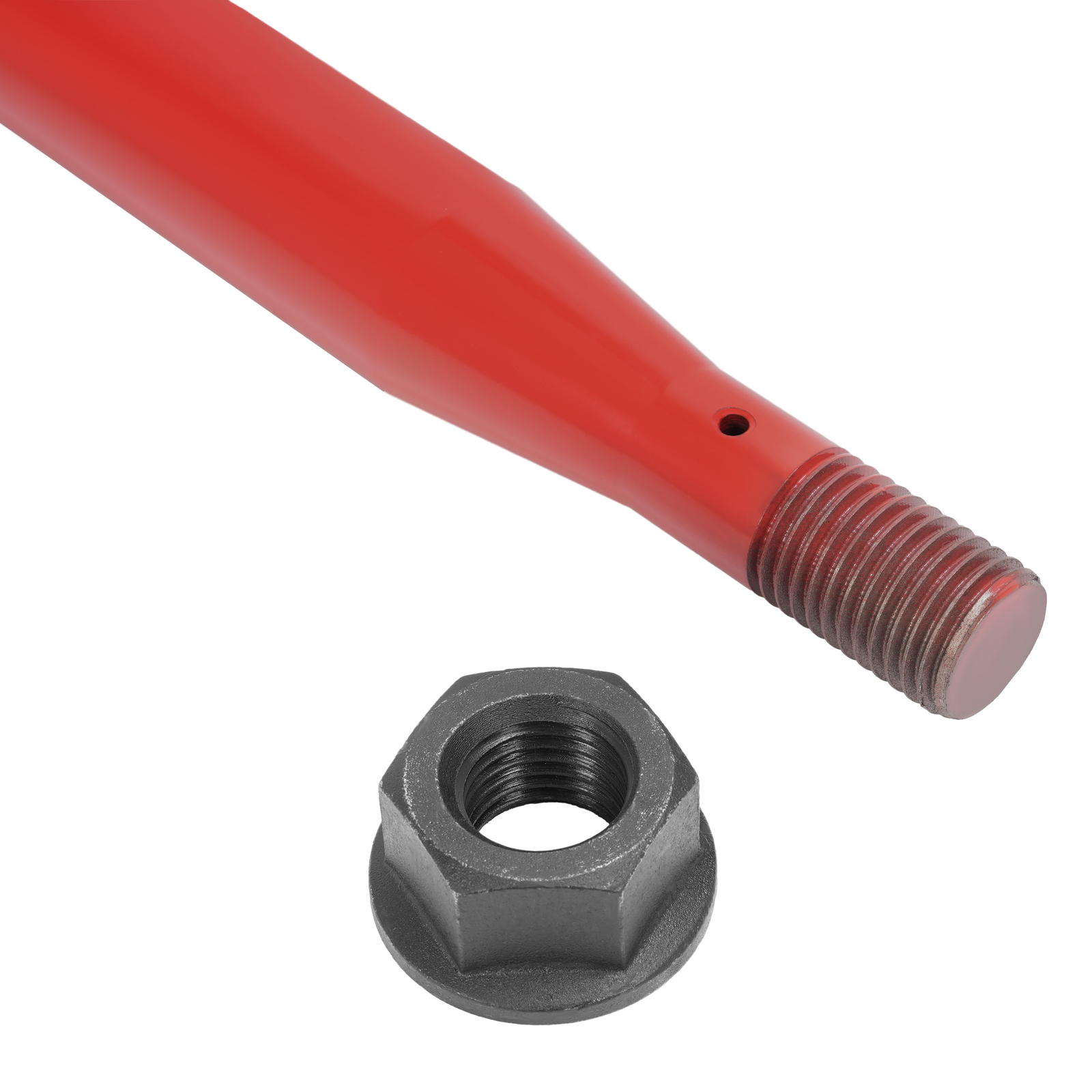 Hay Bale Spear Quick Attach Square W/Stabilizers Sleeves Spike Fork For Tractors